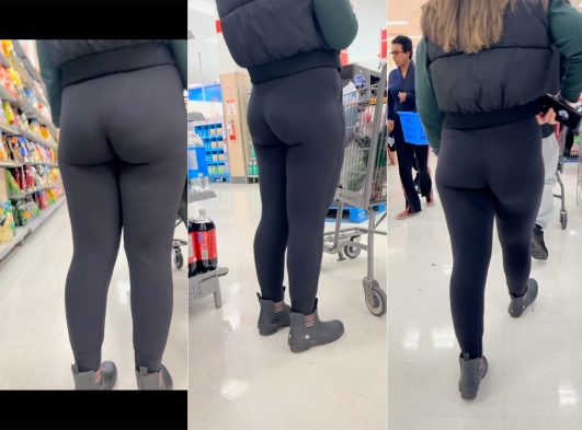 Big Jiggly Ass In Tight Leggings Candid Best Premium