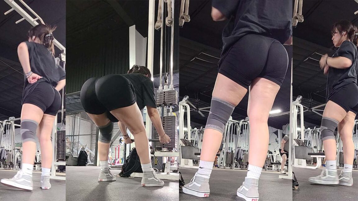 squatting in nike blazers