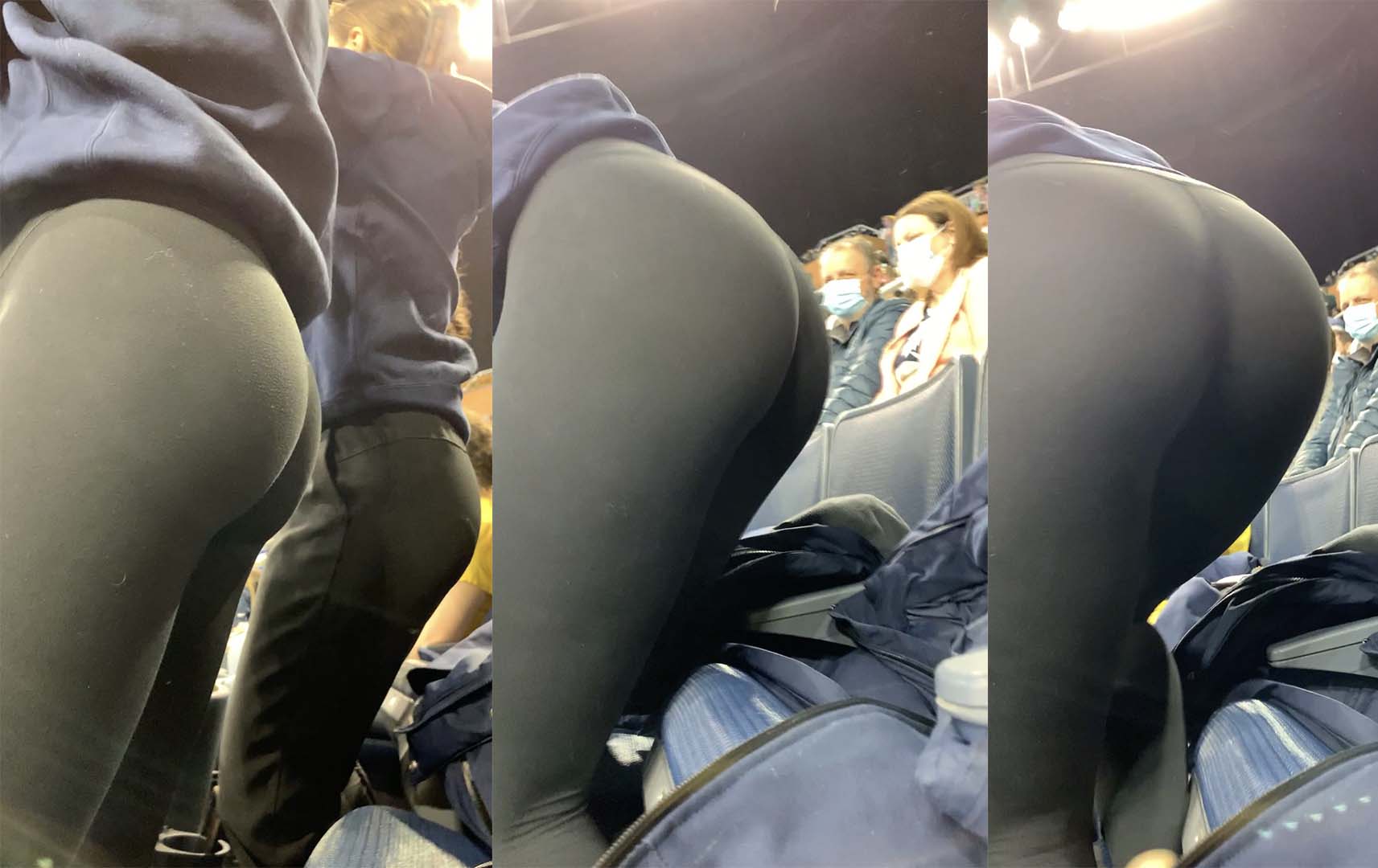 uhqvoy candid PAWG with Jiggly Ass in Leggings - Candid Best Premium