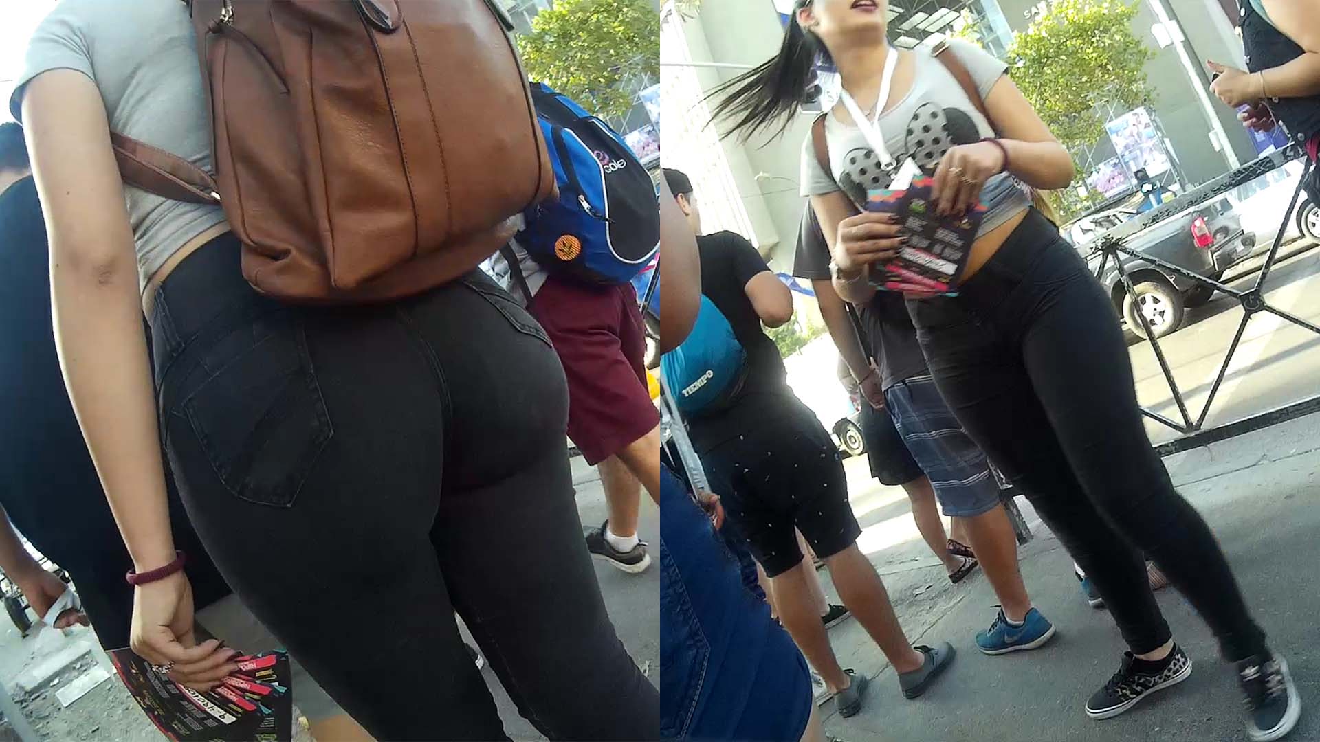 A Juicy PAWG Going Up The Escalator - Candid Best Premium