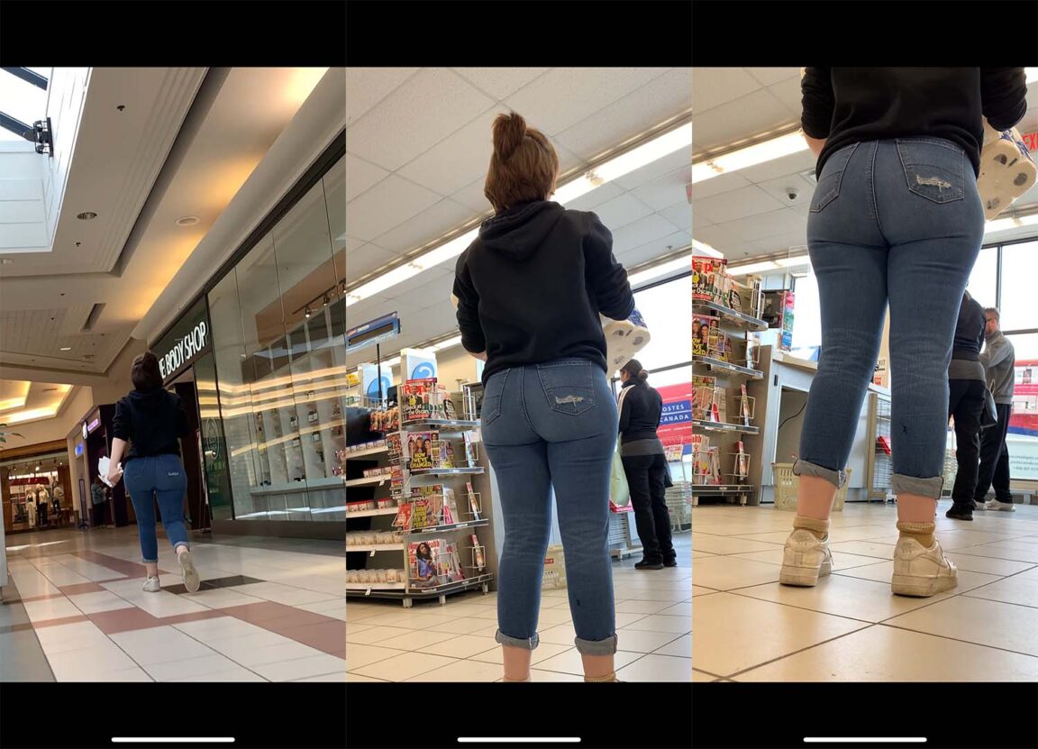 Pawg In Jeans Candid Best Premium