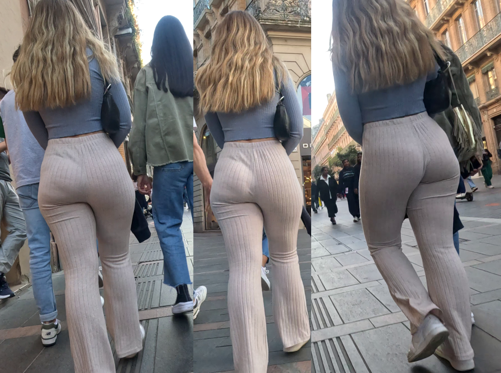 Big ass in legging - Candid Best Premium
